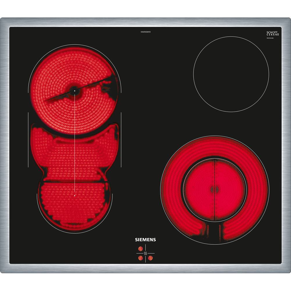 EA645GMA1E iQ500, Elektro-Kochfeld, 60 cm, herdgesteuert, Schwarz, Mit Rahmen aufliegend,