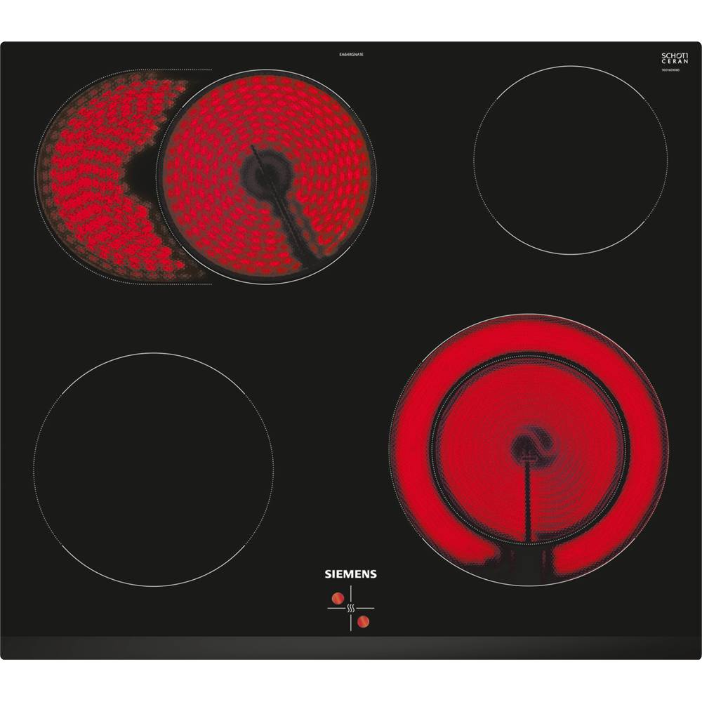 EA631GNA1E iQ300, Elektro-Kochfeld, 60 cm, herdgesteuert, Schwarz, Rahmenlos aufliegend,
